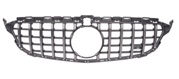 GT Panamericana Radiatorgrille Mercedes C-Klasse W205/S205/C205/A205 19-21 Gril GT Chrome