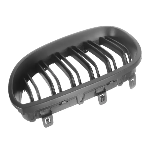 Grill Niergrill Mat Zwart Dubbele Spijl BMW 5 Serie E60 E61 (2003–2010) Grille
