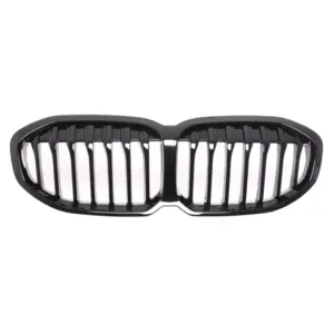 Grill Hoogglans Zwart Niergrill Enkele Bar BMW 1 Serie F40 (2019-) Grille