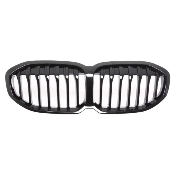 Grill Hoogglans Zwart Niergrill Enkele Bar BMW 1 Serie F40 (2019-) Grille