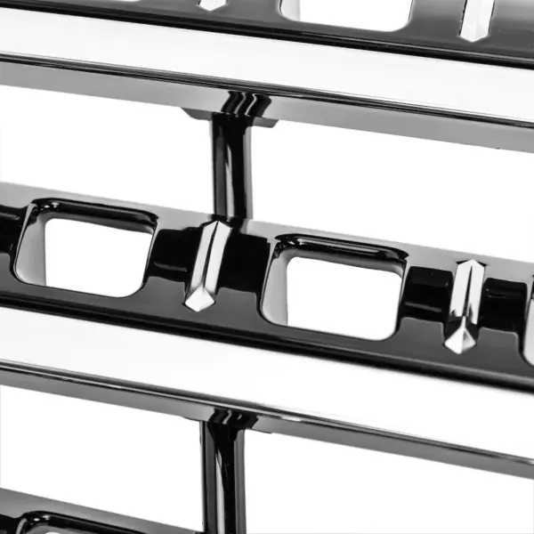 Grill Hoogglans Zwart Radiatorgrille Chroom Mercedes M-Klasse W164 pre-facelift (2005–2008) Grille