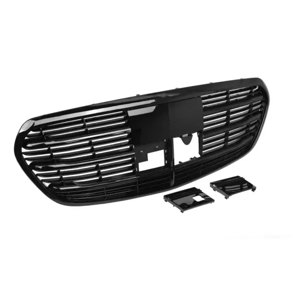 Grill Glans Zwarte GT Panamericana Radiatorgrille Mercedes S-Klasse W223 (2020-) Grille