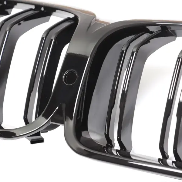 Grill Glans Zwarte Niergrille (dubbele brug) BMW 8 Serie G14/G15/G16 (2018-2023) & F91/F92/F93 (2019-2023) Grille