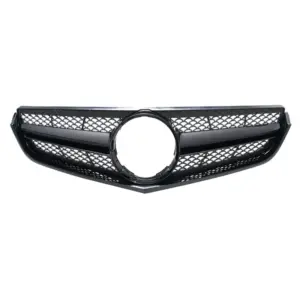 Grill Hoogglans Zwart Radiatorgrille AMG-look Mercedes E-Klasse Coupé C207/A207 Pre-Facelift (2009–2012) Grille