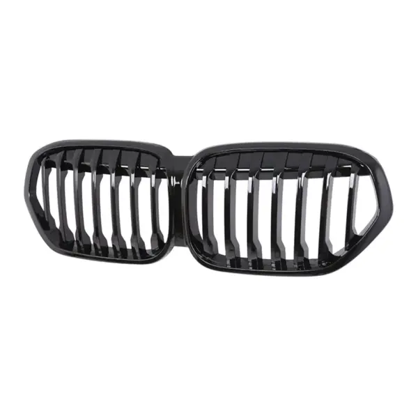 Grill Hoogglans Zwart Niergrill enkele spijl BMW X1 F48 Facelift (2019-2022) Grille