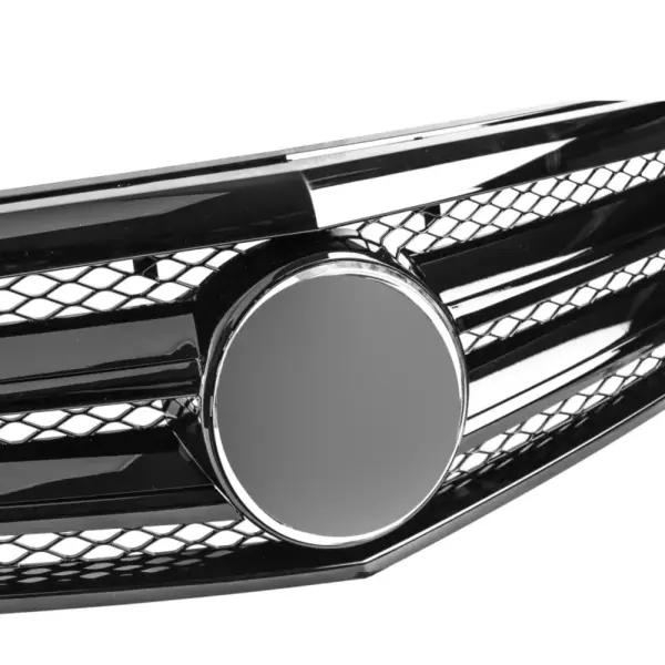 Grill Hoogglans Zwart Radiatorgrille Mercedes E-Klasse W212 S212 Pre-Facelift (2009-2013) Grille