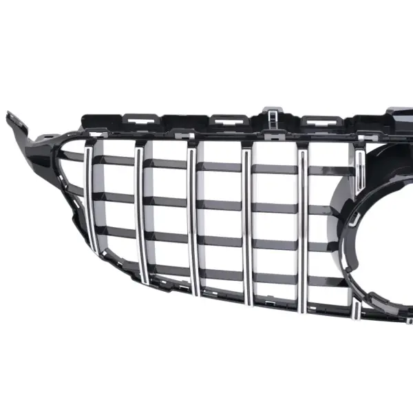 Grill Radiatorgrille chroom GT Panamericana zonder camera Mercedes C-Klasse W205 S205 C205 A205 Facelift (2018-2021) Grille