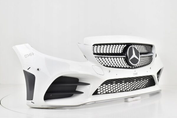 Bumper MERCEDES C-KLASSE C KLASSE W205 205 FACELIFT 2019- Voorbumper 03187
