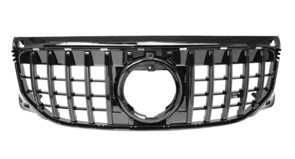 Hoogglans Zwart GT Panamericana Radiatorgrille Mercedes GLB X247 Facelift met AMG-pakket 23-24