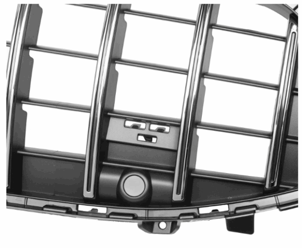 GT Panamericana Grille met Camera Mercedes CLA C118/X118 Facelift (2023+) Gril GT Chrome