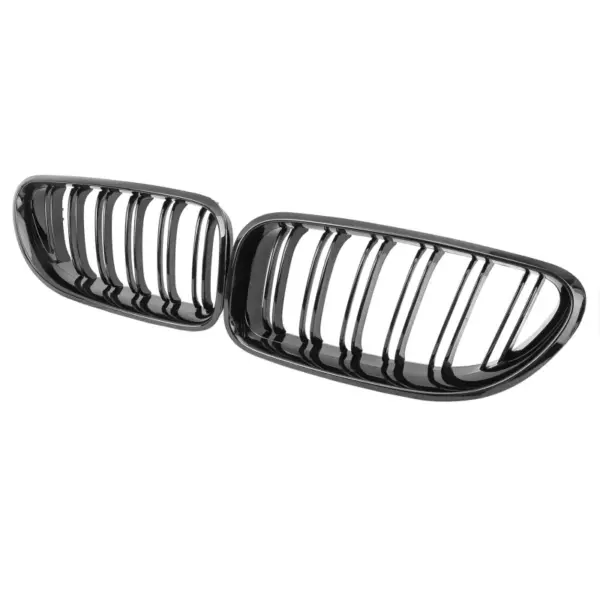 Grill Niergrill glanzend zwart dubbele brug BMW 6 Serie F06 F12 F13 (2011-2018) Grille