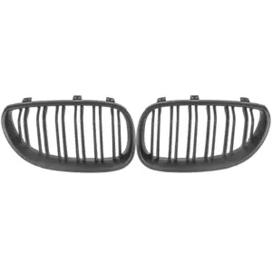 Grill Niergrill Mat Zwart Dubbele Spijl BMW 5 Serie E60 E61 (2003–2010) Grille