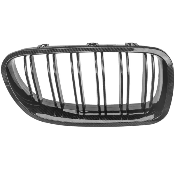 Grill Niergrill Carbon Look Dubbele Brug BMW 5 Serie F10 F11 (2010-2016) Grille