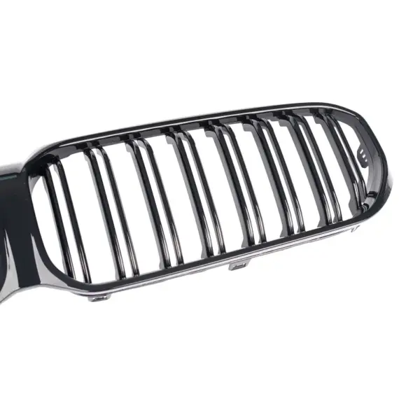 Grill Hoogglans Zwart Niergrill dubbele brug BMW 5 Serie G30 G31 Facelift (2020-) Grille