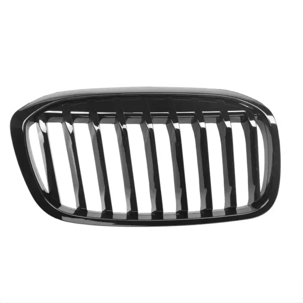 Grill Niergrill glanzend zwart enkele spijl BMW 2 Serie Active Tourer F45/F46 Facelift (2018-2021) Grille