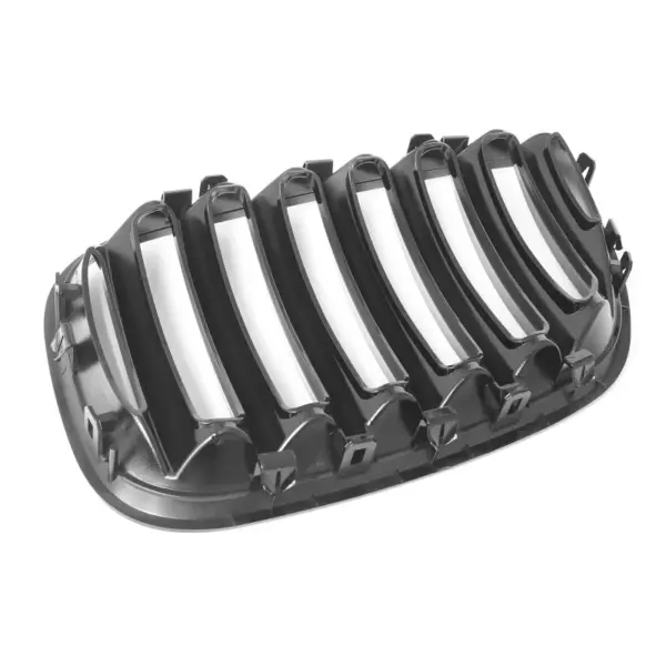 Grill Hoogglans Zwart Niergrille Enkele Bar BMW X5 E53 Facelift (2003-2006) Grille