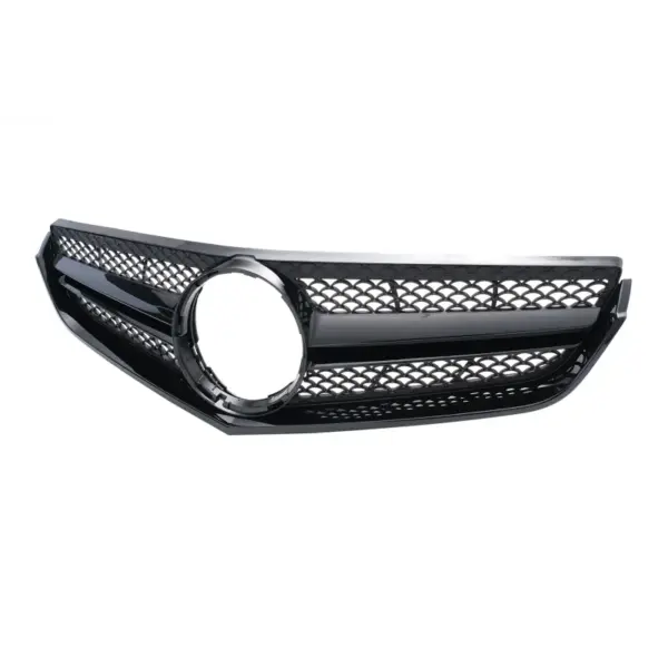 Grill Hoogglans Zwart Radiatorgrille AMG-look Mercedes E-Klasse Coupé C207/A207 Pre-Facelift (2009–2012) Grille
