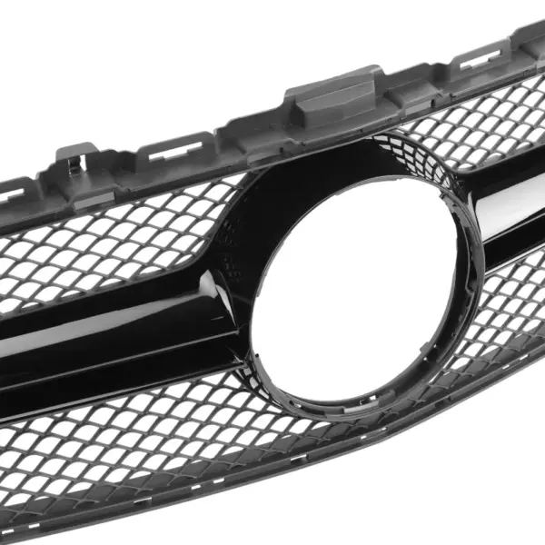 Grill Hoogglans Zwart Radiatorgrille AMG Look Mercedes C-Klasse W205 S205 C205 A205 Pre-Facelift (2014-2018) Grille