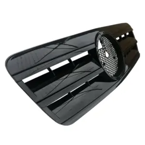 Grill Hoogglans Zwart Radiatorgrille AMG Look Mercedes CLK C208 A208 (1997–2002) Grille