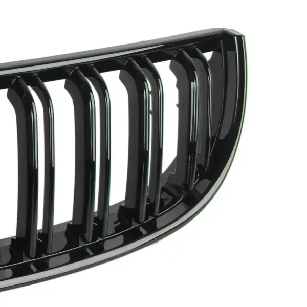 Grill Hoogglans Zwart Niergrill Dubbele Spijl BMW 3 Serie E90 E91 pre-facelift (2005–2008) Grille