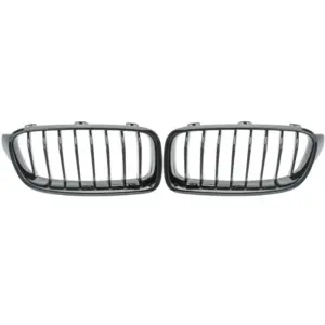 Grill Hoogglans Zwart Niergrill 8 spijlen BMW 3 Serie F30 F31 (2011-2019) Grille
