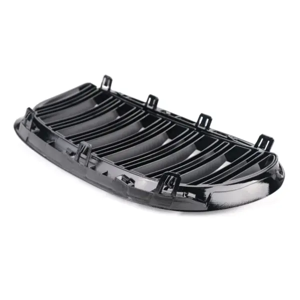 Grill Hoogglans Zwart Niergrill Dubbele Spijlen BMW 6 Serie E63 E64 (2003–2010) Grille