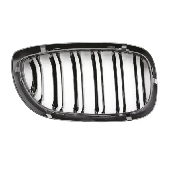 Grill Hoogglans Zwart Niergrill Dubbele Brug BMW 3 Serie Coupé E46 Facelift (2003-2006) Grille