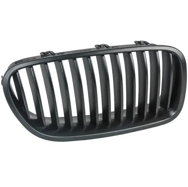 Grill Niergrill Mat Zwart Enkele Bar BMW 5 Serie F10 F11 (2010-2016) Grille