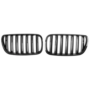 Grill Hoogglans Zwart Niergrill dubbelspijl BMW X3 E83 Facelift (2007-2010) Grille