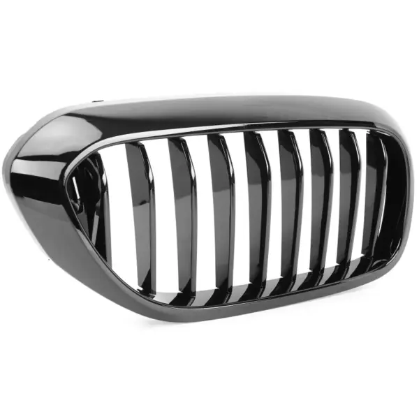 Grill Hoogglans Zwart Niergrill enkele bar BMW 5 Serie G30 G31 pre-facelift (2017-2020) Grille