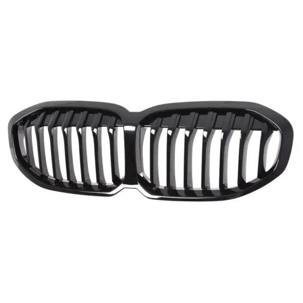 Grill Hoogglans Zwart Niergrill Enkele Bar BMW 1 Serie F40 (2019-) Grille