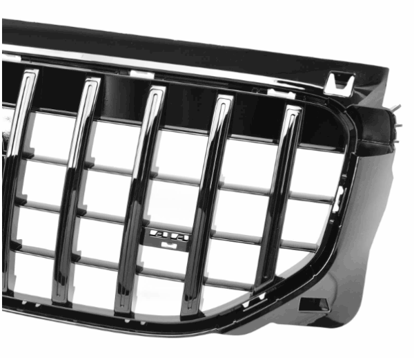 Hoogglans Zwart GT Panamericana Radiatorgrille Mercedes GLB X247 Facelift met AMG-pakket 23-24