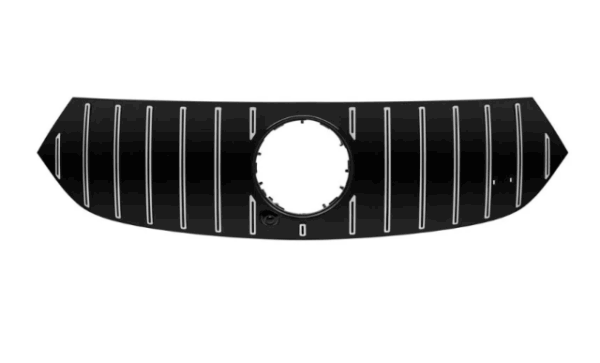 GT Panamericana Grill Mercedes EQB X243 22-25 Gril GT Chrome Black