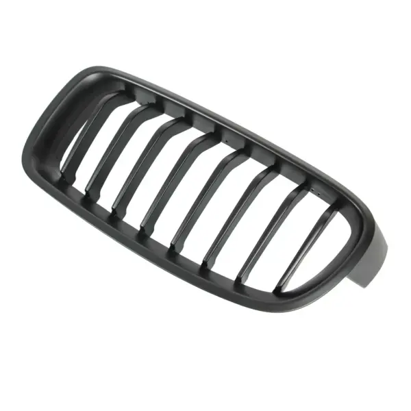 Grill Niergrill mat zwart 8 spijlen BMW 3 Serie F30 F31 (2011-2019) Grille