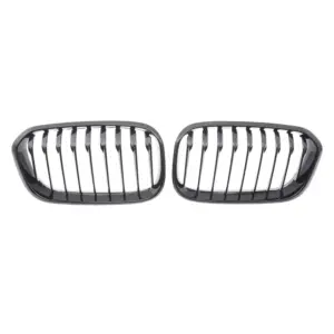 Grill Hoogglans Zwart Niergrill Enkele Bar BMW 1 Serie F20/F21 Facelift (2015-2019) Grille