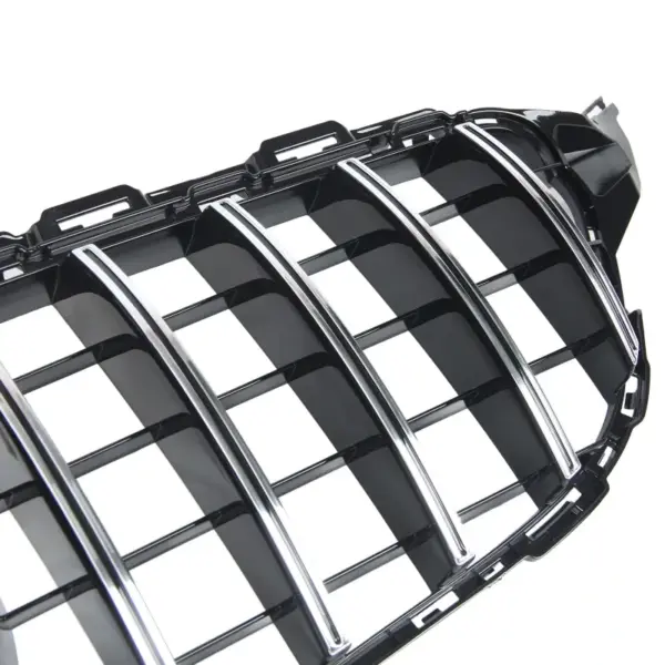 Grill Radiatorgrille Chroom GT Panamericana Mercedes C-Klasse W205 S205 C205 A205 Facelift (2018-2021) Grille