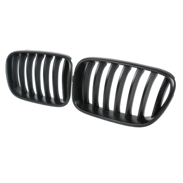 Grill Niergrill matzwart enkele bar BMW X3 F25 F26 pre-facelift (2010-2014) Grille