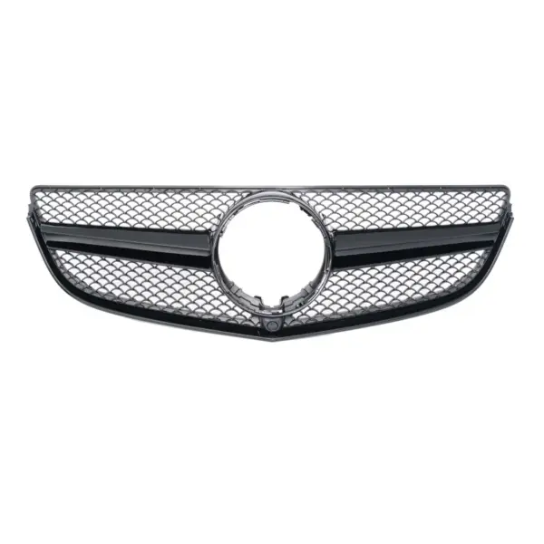 Grill Hoogglans Zwart Radiatorgrille AMG-look Mercedes E-Klasse Coupé C207/A207 Facelift (2013–2017) Grille