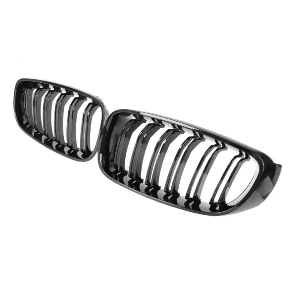 Grill Hoogglans Zwart Niergrill Dubbele Spijl BMW 3 Serie GT F34 (2013–2019) Grille