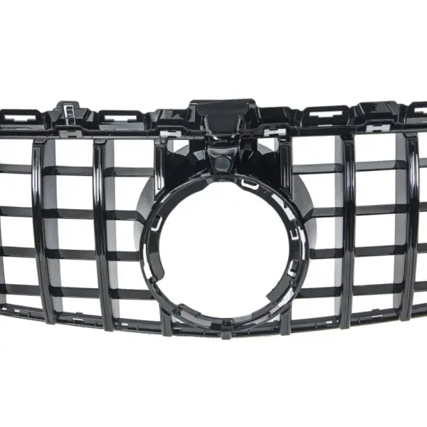 Grill Hoogglans Zwart Radiatorgrille GT Panamericana Mercedes C-Klasse W205 S205 C205 A205 Facelift (2018-2021) Grille