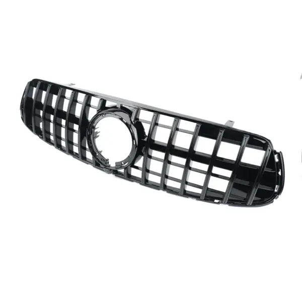 Grill Hoogglans Zwart GT Panamericana Mercedes GLC X253 C253 Facelift met AMG Pakket (2019-2022) Grille