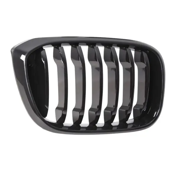 Grill Niergrill Glanzend Zwart enkele bar BMW X3 G01 G02 Pre-Facelift (2017-2021) Grille