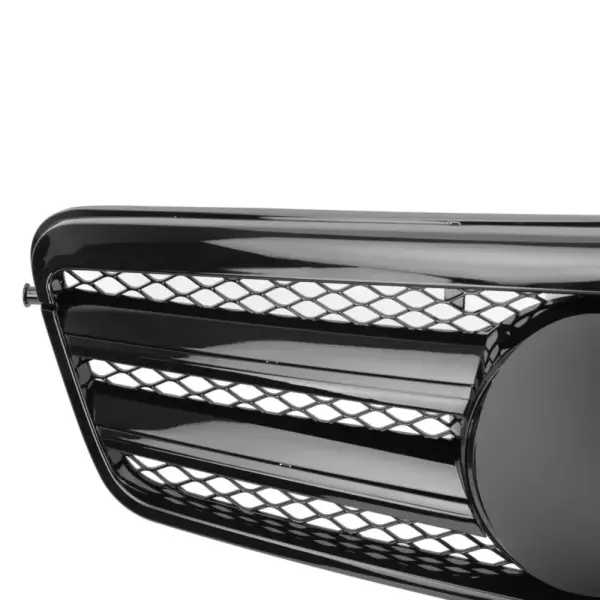 Grill Hoogglans Zwart Radiatorgrille Mercedes E-Klasse W212 S212 Pre-Facelift (2009-2013) Grille