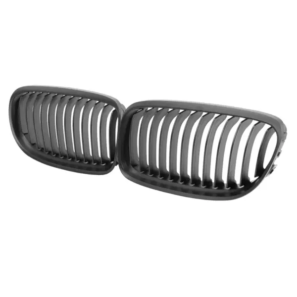 Grill Niergrill matzwart enkele spijl BMW 3 Serie E90 E91 facelift (2008–2011) Grille