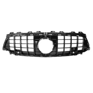 Glans Zwarte GT Panamericana Radiatorgrille met Camera Mercedes CLA C118/X118 Facelift (2023+)