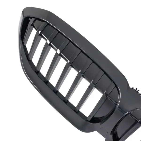 Grill Hoogglans Zwart Niergrill enkele bar BMW 3 Serie G20 G21 (2019-) Grille