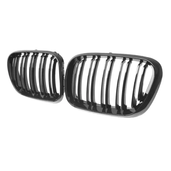 Grill Glans Zwarte Niergrille (dubbele bar) BMW X5 E53 Pre-Facelift (1999-2003) Grille