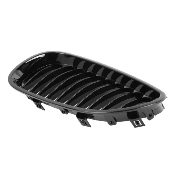 Grill Hoogglans Zwart Niergrill Enkele Spijl BMW 5 Serie E60 E61 (2003–2010) Grille