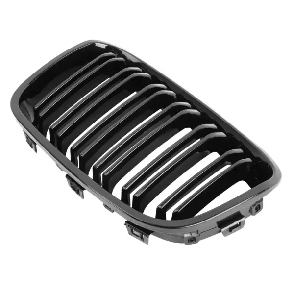 Grill Hoogglans Zwart Niergrill dubbele brug BMW 1 Serie F20 F21 (prefacelift 2011-2015) Grille