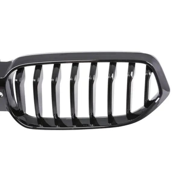 Grill Hoogglans Zwart Niergrille (enkele bar) BMW 6 Serie G32 Facelift (2020-2023) Grille